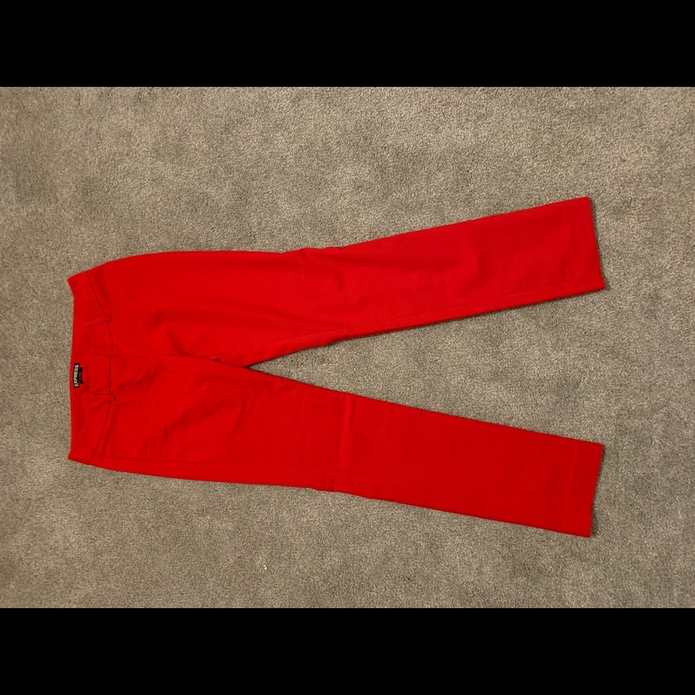 Red Columnist Express Dress Pants 0R